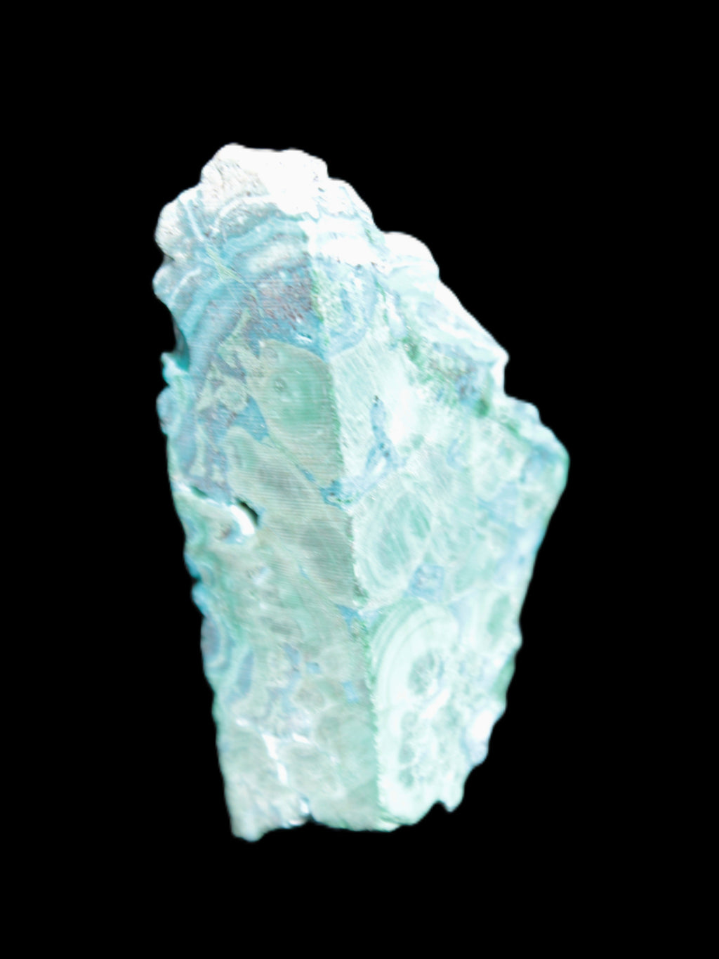 Chrysocolla Shattuckite Malachite specimen 56*27*18mm 35g Rocks and Things Store