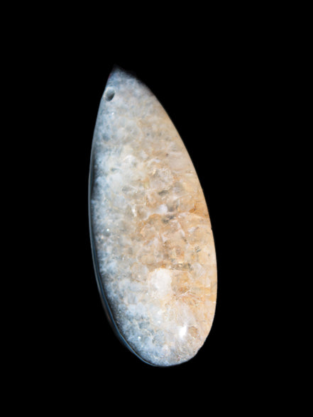 Geode Agate pendant 41*17*5mm 12g Rocks and Things Store
