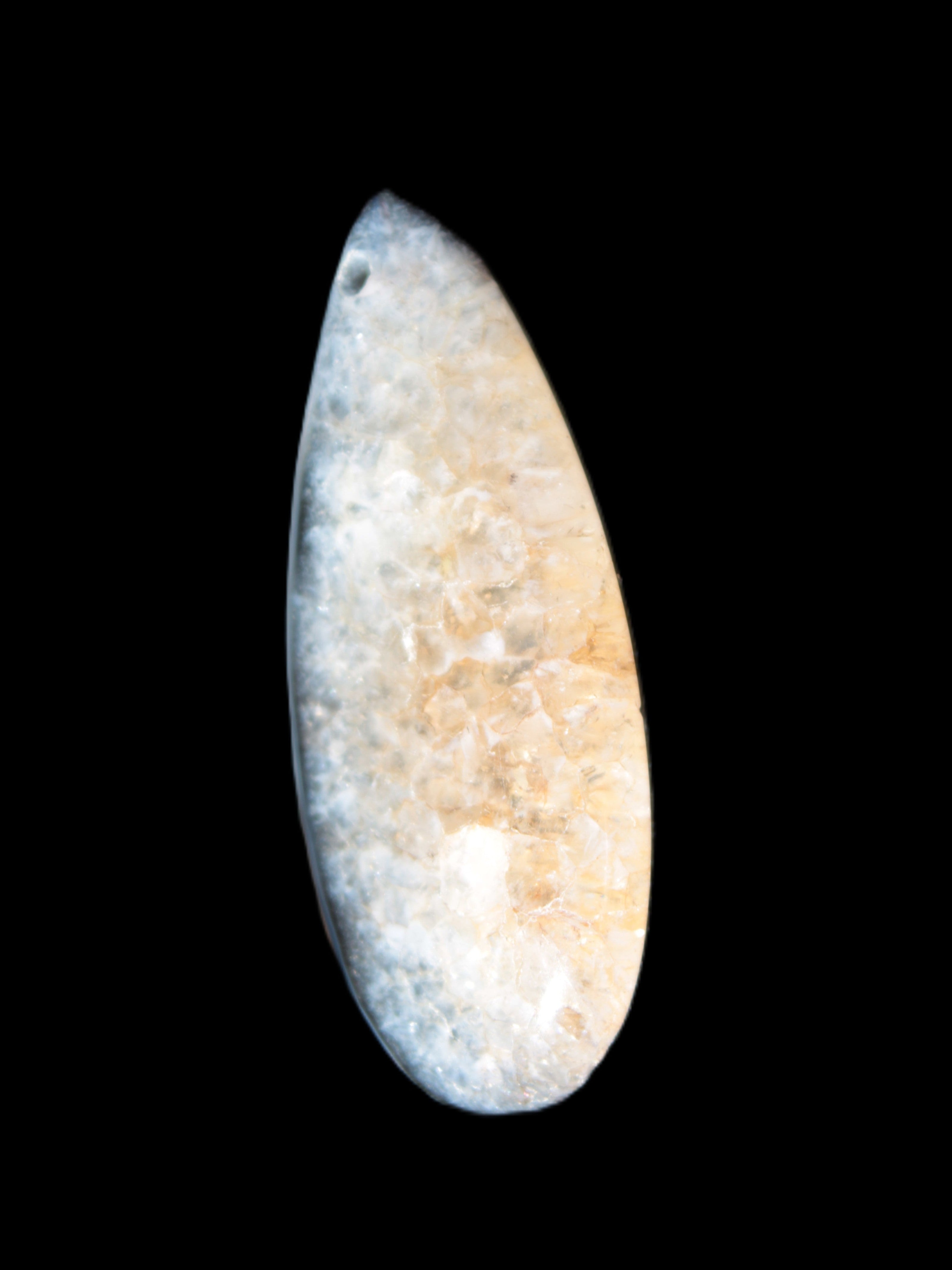 Geode Agate pendant 41*17*5mm 12g Rocks and Things Store