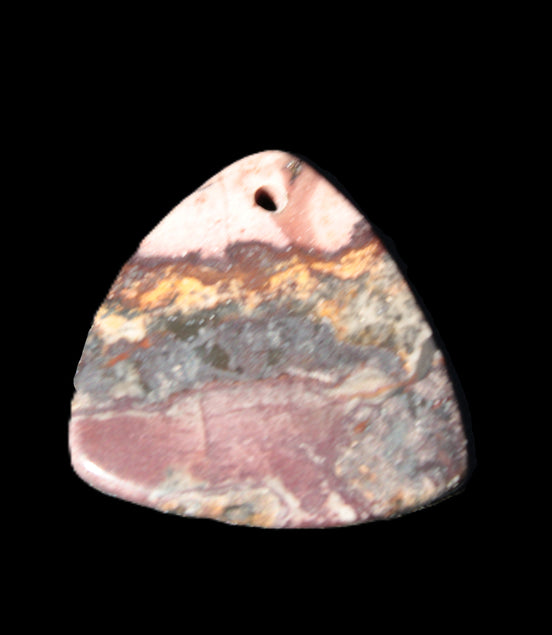 Dendritic Jasper pendant 27*27*4mm 5.6g Rocks and Things Store