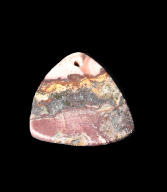 Dendritic Jasper pendant 27*27*4mm 5.6g Rocks and Things Store