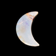 Agate moon pendant 40*25*4mm 6.8g Rocks and Things Store