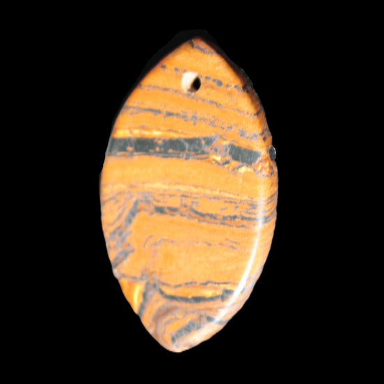 Red Tigers Eye pendant 38*23*4mm 8.9g in sunlight - Rocks and Things Store