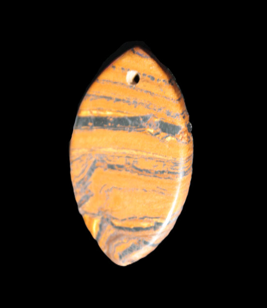 Red Tigers Eye pendant 38*23*4mm 8.9g Rocks and Things Store