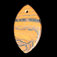 Red Tigers Eye pendant 38*23*4mm 8.9g Rocks and Things Store