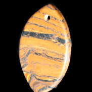 Red Tigers Eye pendant 38*23*4mm 8.9g Rocks and Things Store