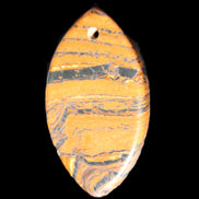 Red Tigers Eye pendant 38*23*4mm 8.9g Rocks and Things Store