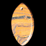 Red Tigers Eye pendant 38*23*4mm 8.9g Rocks and Things Store