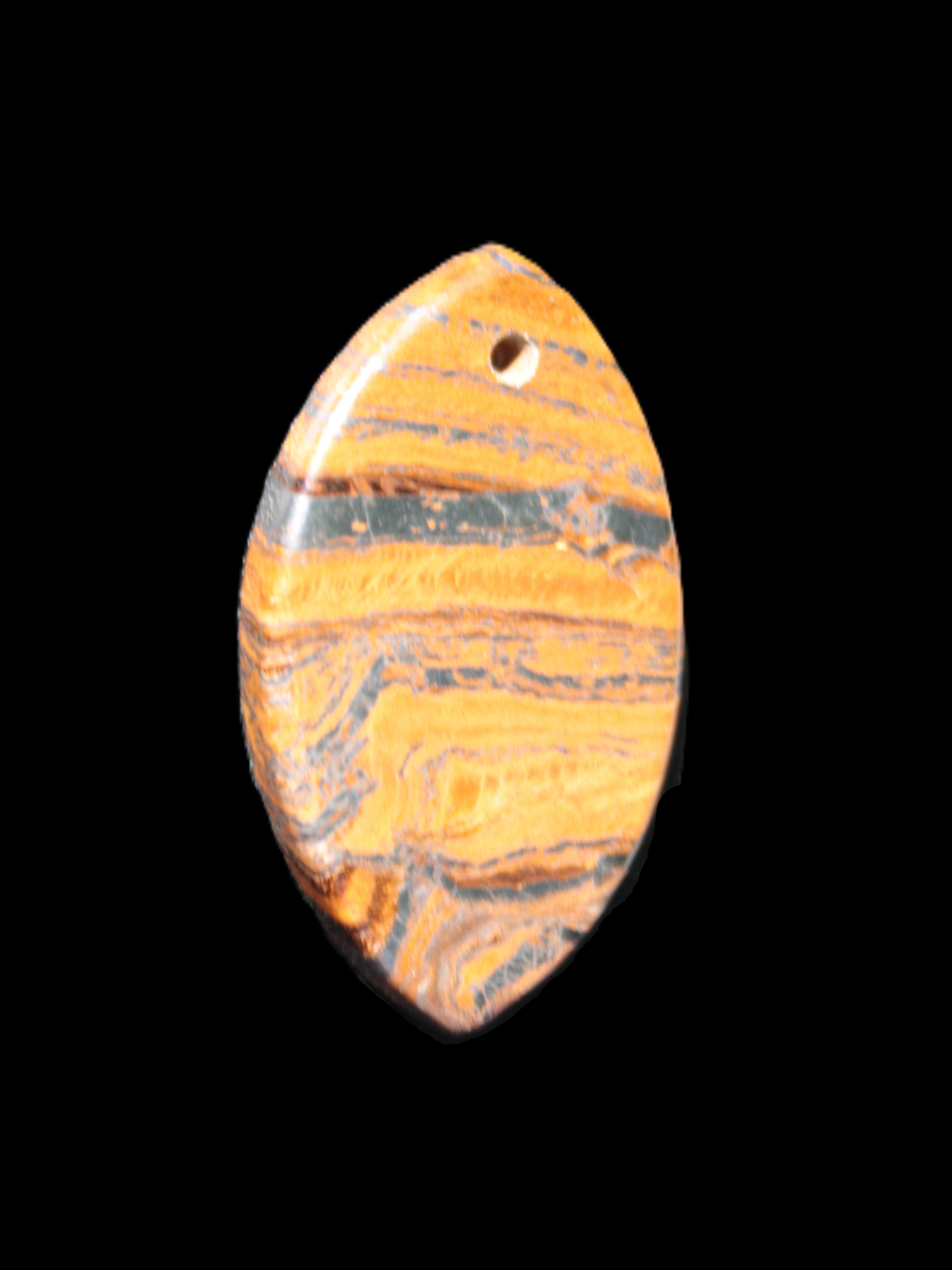 Red Tigers Eye pendant 38*23*4mm 8.9g Rocks and Things Store