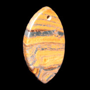 Red Tigers Eye pendant 38*23*4mm 8.9g Rocks and Things Store