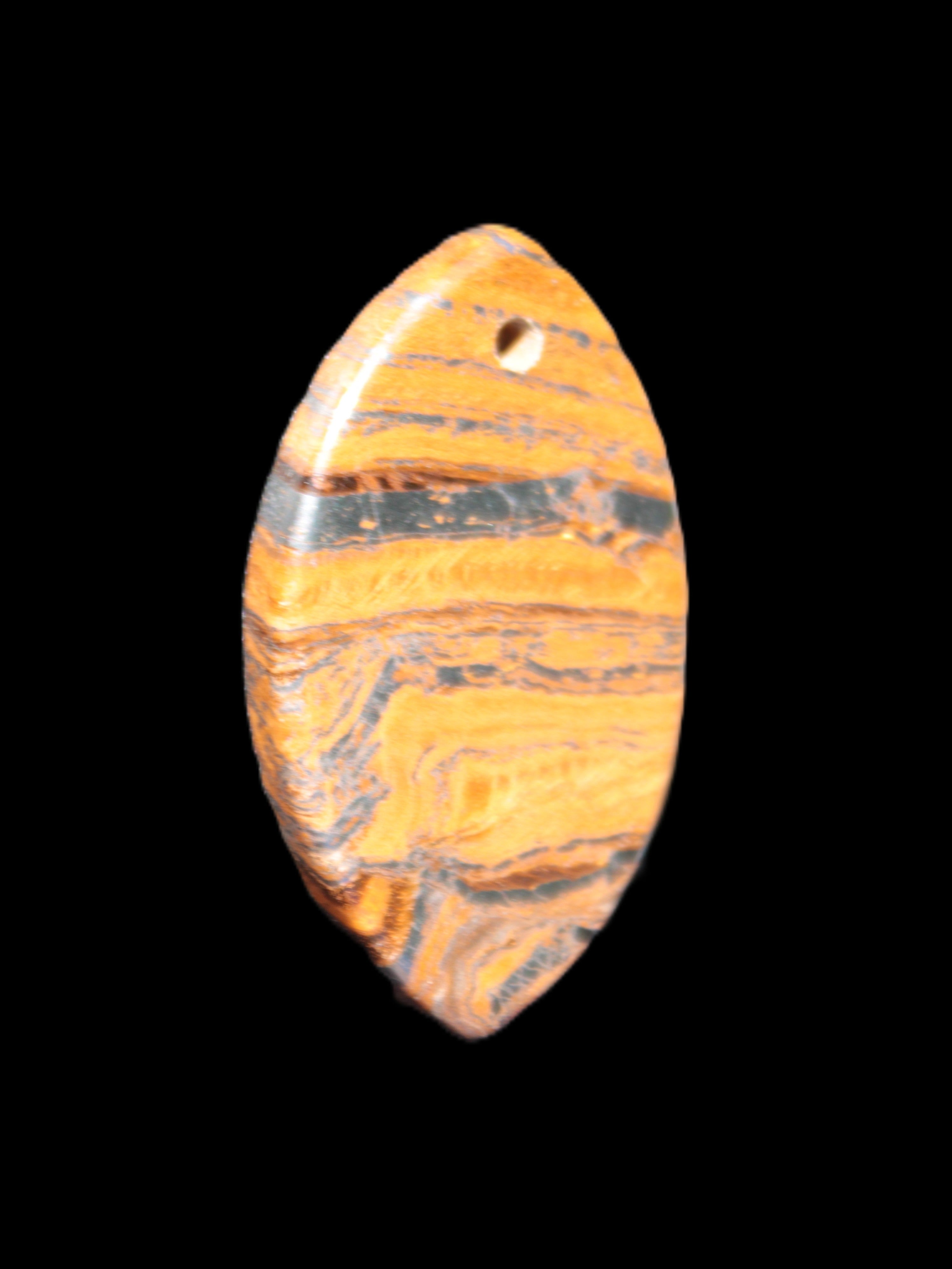 Red Tigers Eye pendant 38*23*4mm 8.9g Rocks and Things Store