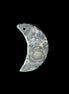 Kambaba Jasper Stromatolite fossil half-moon pendant 25*40mm 5.6-7.9g Rocks and Things Store