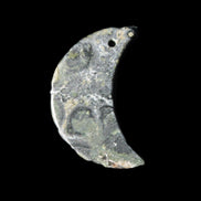 Kambaba Jasper Stromatolite fossil half-moon pendant 25*40mm 5.6-7.9g Rocks and Things Store