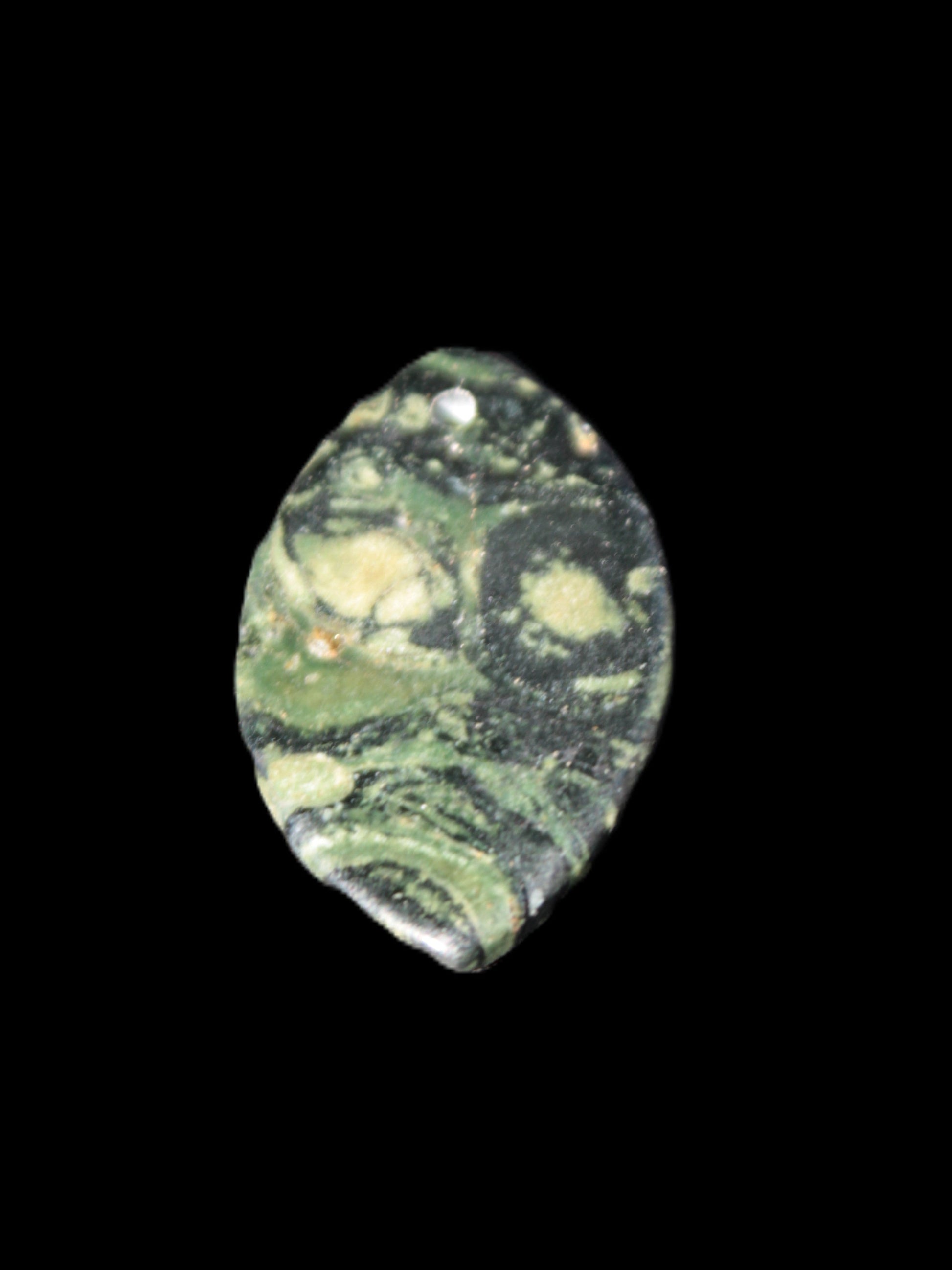 Kambaba Jasper Stromatolite fossil  pendant 21*35+mm 4.3-6.8g Rocks and Things Store