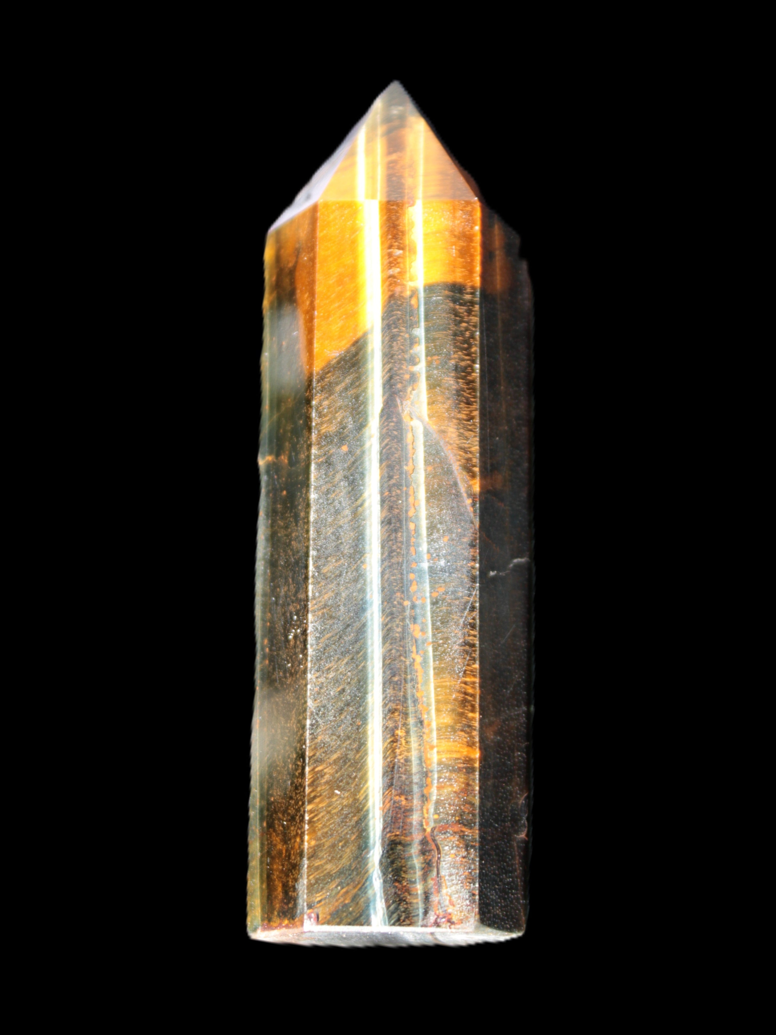 Blue Tigers Eye wand 83mm 86g Rocks and Things Store