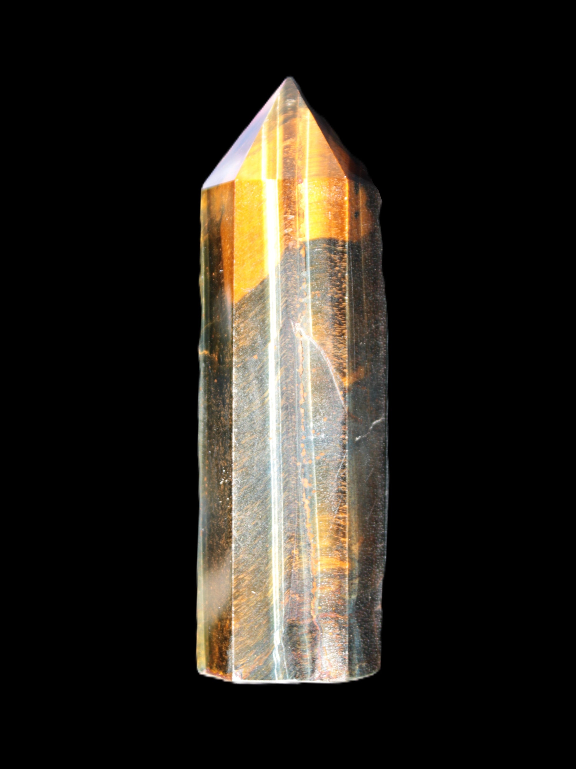 Blue Tigers Eye wand 83mm 86g Rocks and Things Store