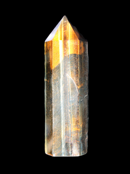 Blue Tigers Eye wand 83mm 86g Rocks and Things Store