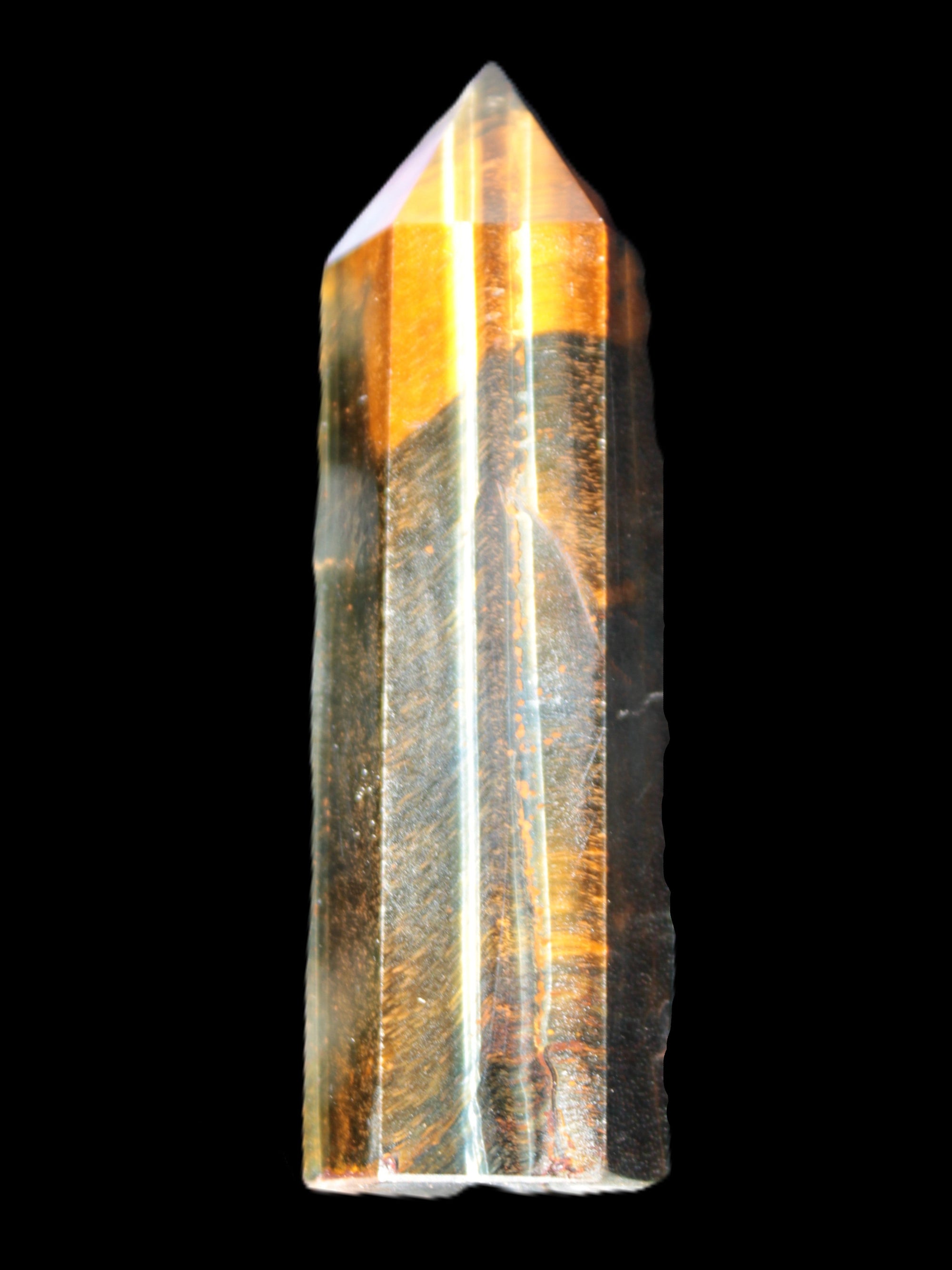 Blue Tigers Eye wand 83mm 86g Rocks and Things Store