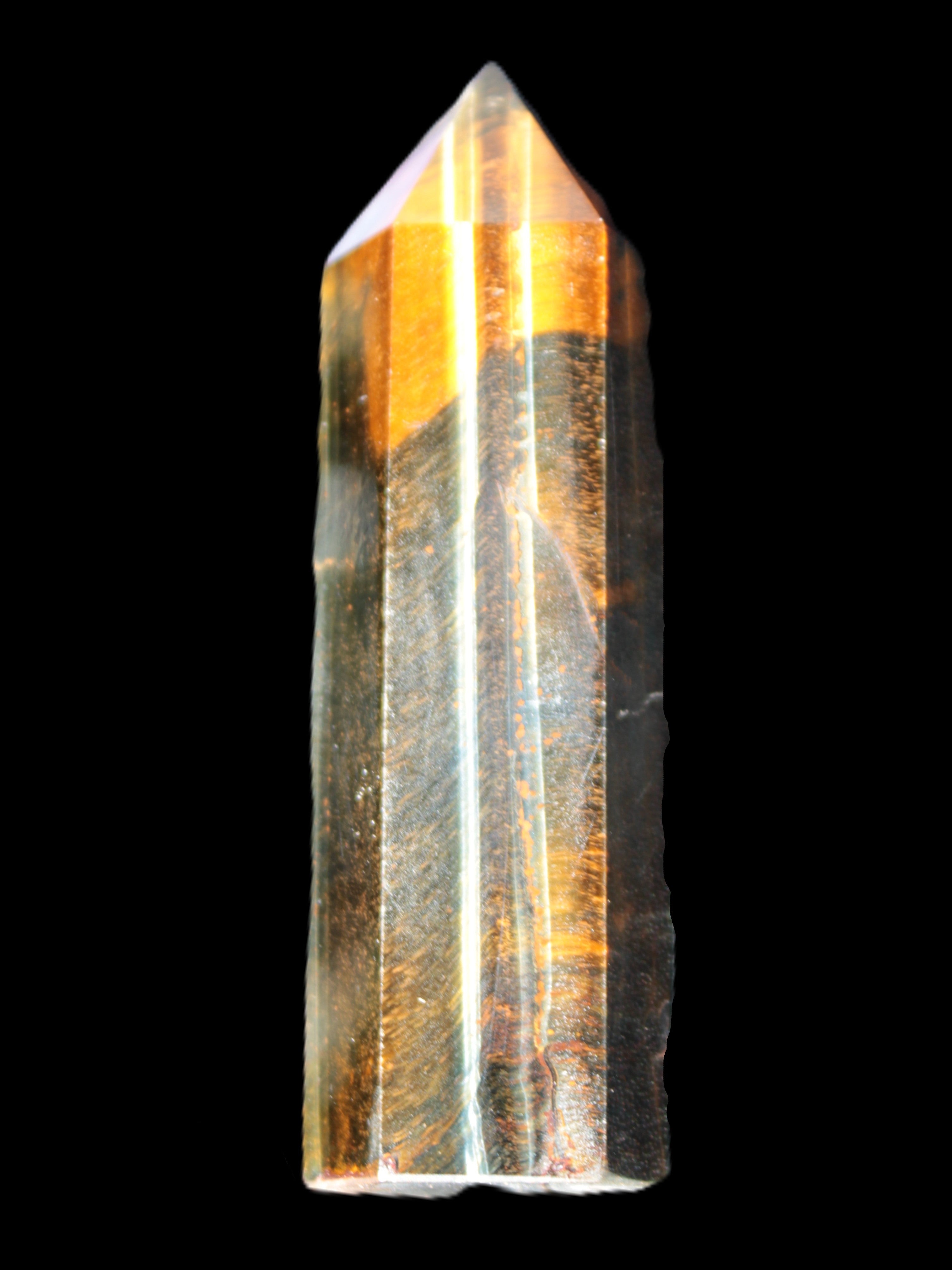 Blue Tigers Eye wand 83mm 86g Rocks and Things Store