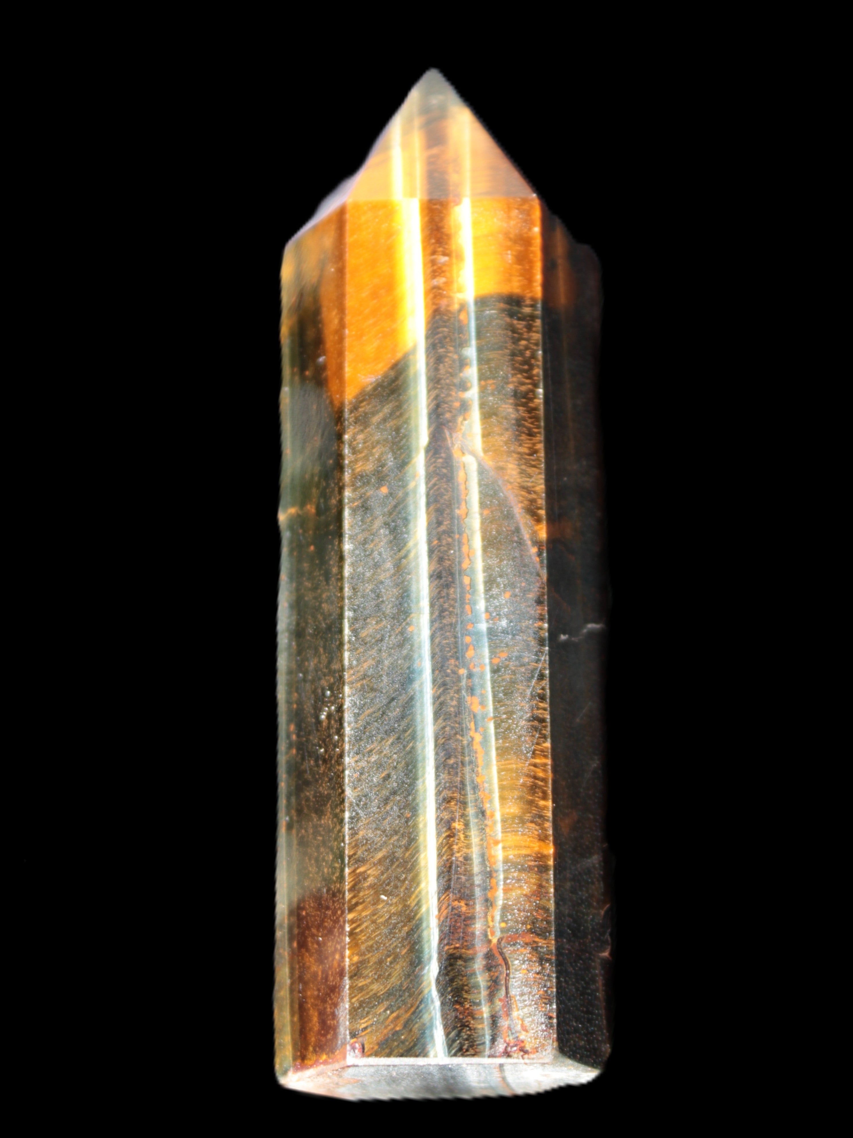 Blue Tigers Eye wand 83mm 86g Rocks and Things Store