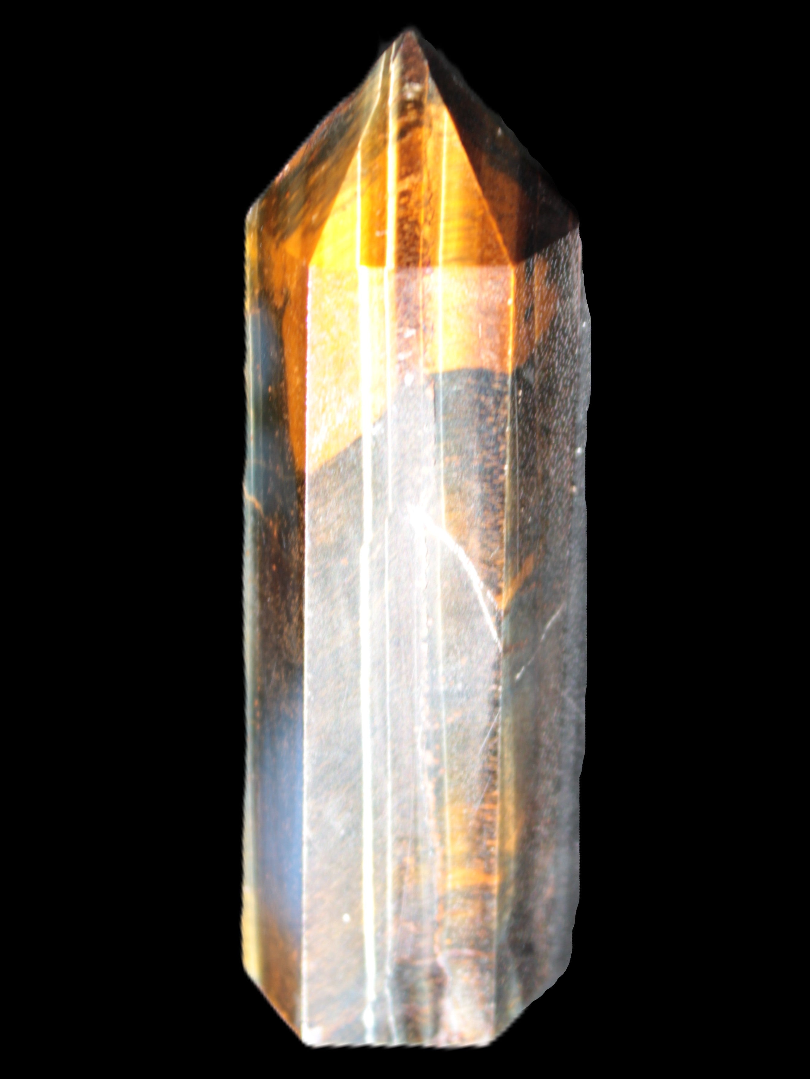 Blue Tigers Eye wand 83mm 86g Rocks and Things Store