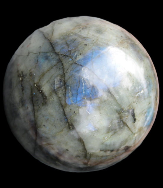 Labradorite sphere 105mm 1772g Rocks and Things Store