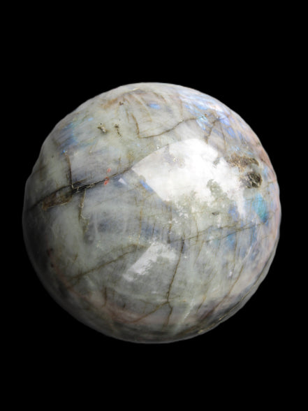Labradorite sphere 105mm 1772g Rocks and Things Store