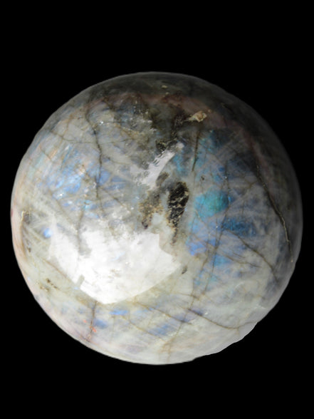 Labradorite sphere 105mm 1772g Rocks and Things Store