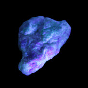 Emerald crystals on matrix from Pakistan 45.5ct 9.1g in UV light - Rocks and Things Store