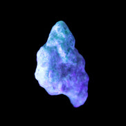 Emerald crystals on matrix from Pakistan 45.5ct 9.1g in UV light - Rocks and Things Store