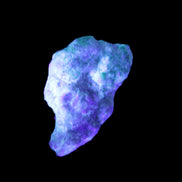 Emerald crystals on matrix from Pakistan 45.5ct 9.1g in UV light - Rocks and Things Store