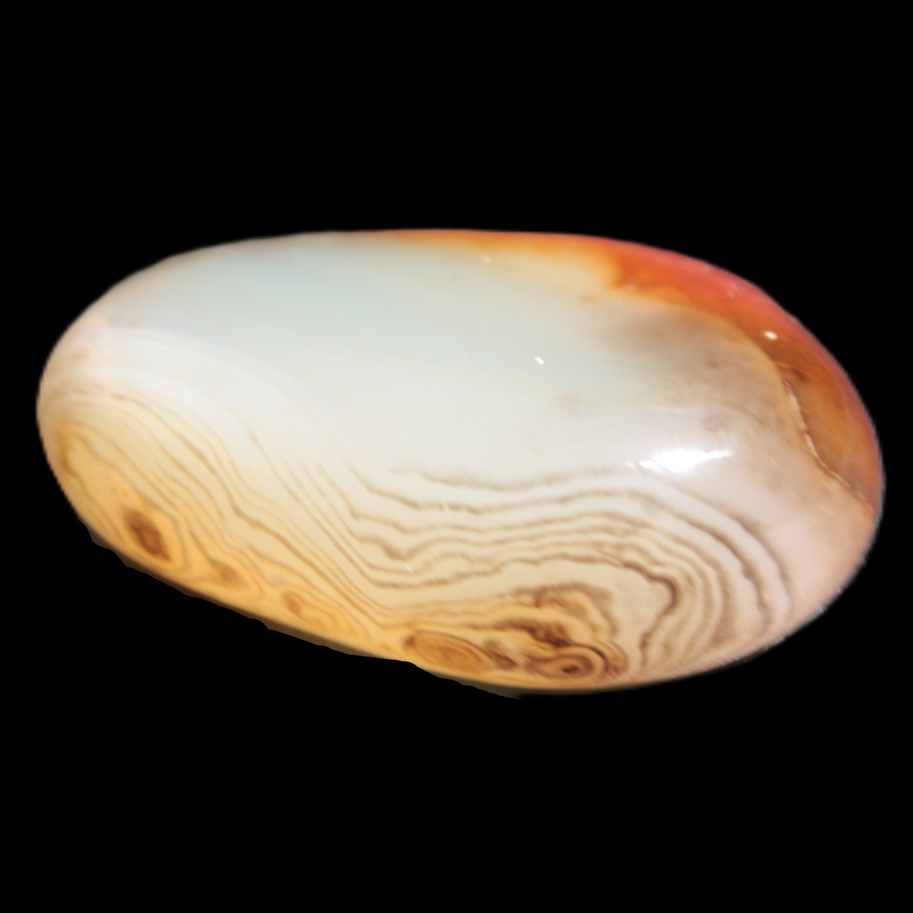Crazy Lace Banded Agate from Madagascar 30*26mm 22.7g