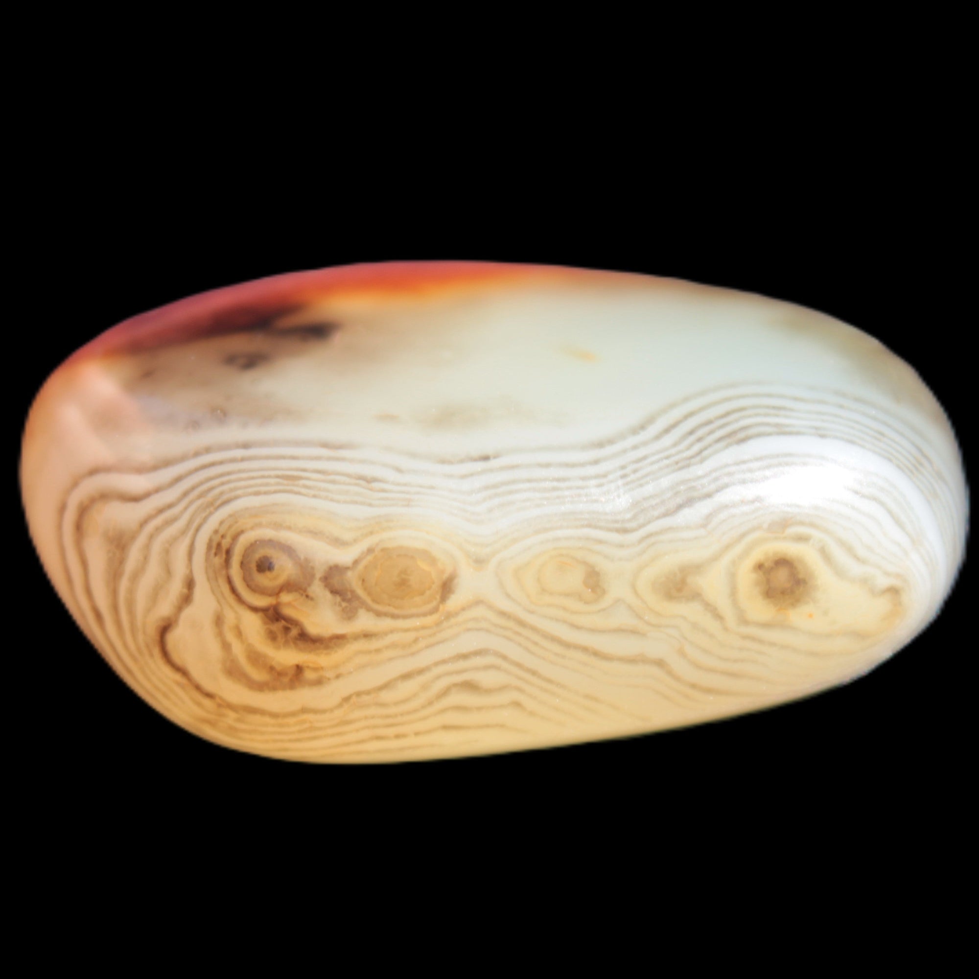 Crazy Lace Banded Agate from Madagascar 30*26mm 22.7g - Rocks and Things Store
