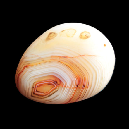 Crazy Lace Banded Agate from Madagascar 30*26mm 22.7g - Rocks and Things Store