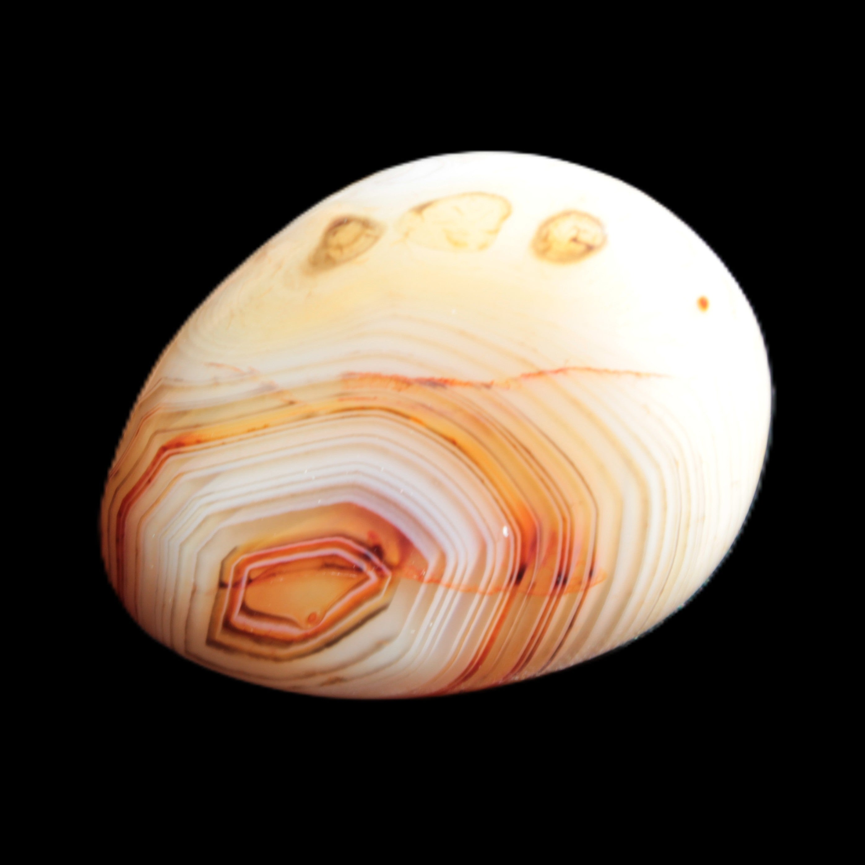 Crazy Lace Banded Agate from Madagascar 30*26mm 22.7g - Rocks and Things Store