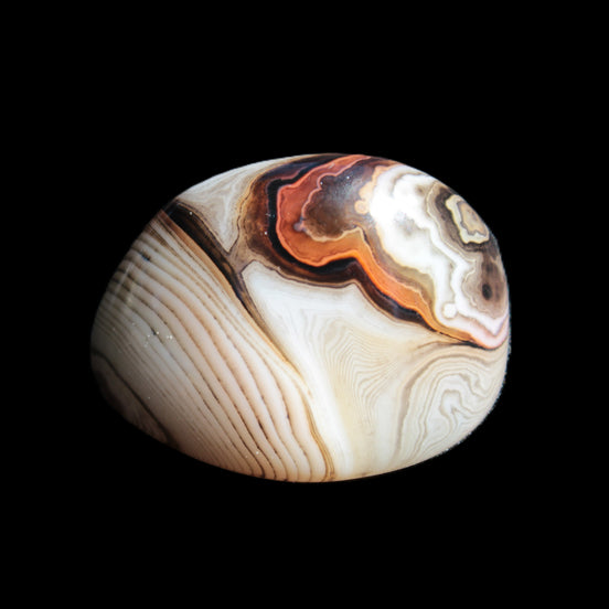 Crazy Lace Agate from Madagascar 19-25g in sunlight - Rocks and Things Store