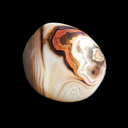 Crazy Lace Banded Agate from Madagascar 37*26mm 18.7g - Rocks and Things Store