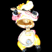 Zodiac horse trinket box by Keren Kopal 34*32*45mm Rocks and Things