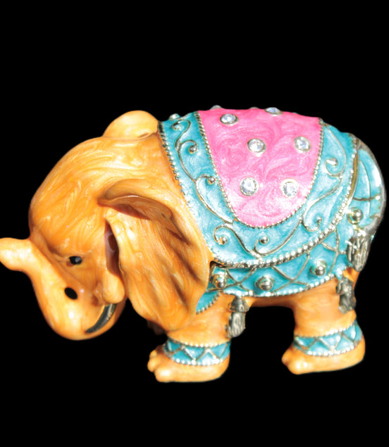 Elephant trinket box by Keren Kopal 16*14*26mm Rocks and Things Store