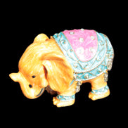 Elephant trinket box by Keren Kopal 16*14*26mm Rocks and Things Store