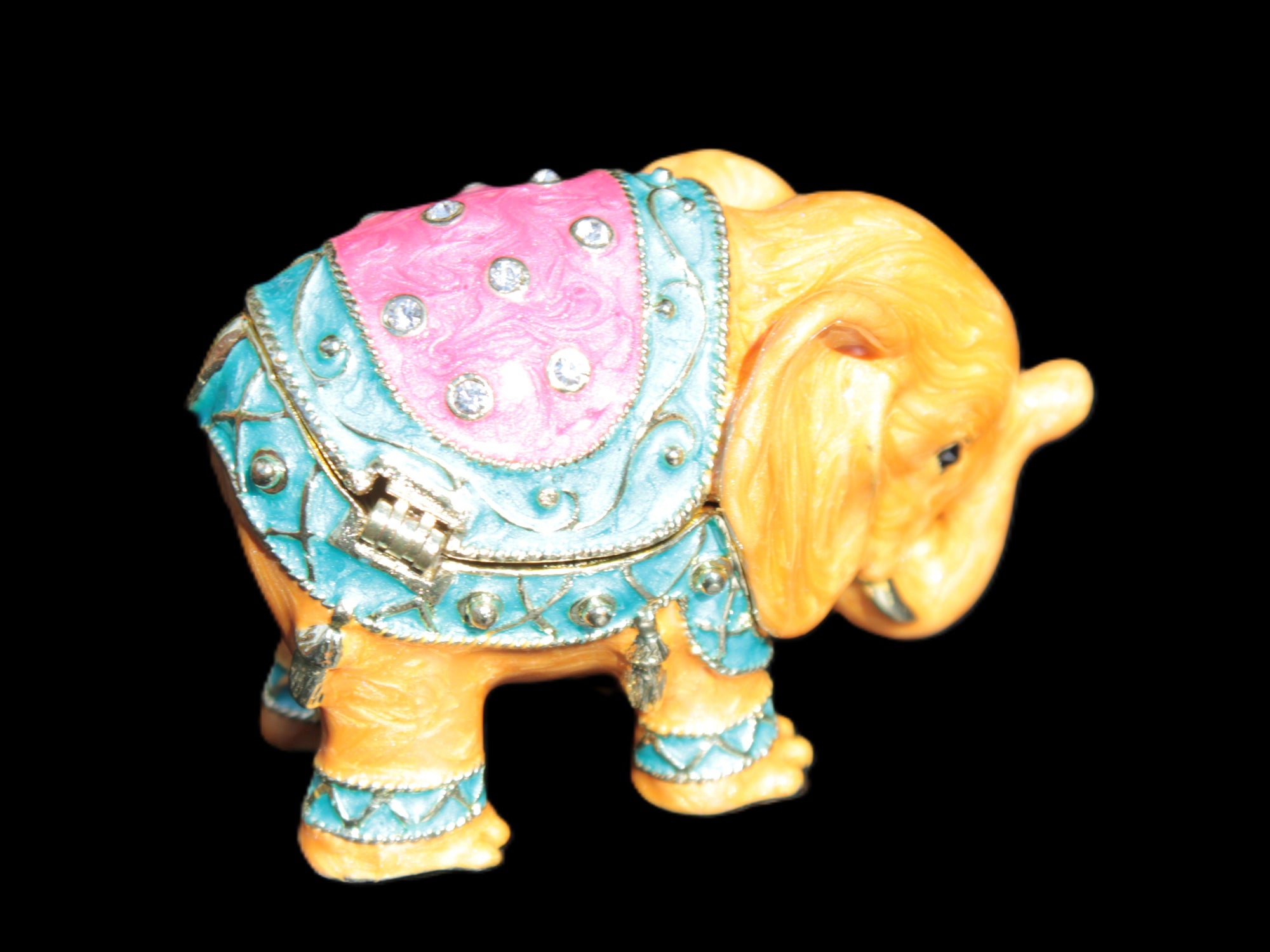 Elephant trinket box by Keren Kopal 16*14*26mm Rocks and Things Store