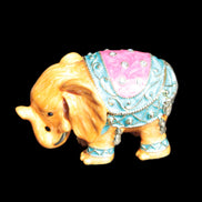 Elephant trinket box by Keren Kopal 16*14*26mm Rocks and Things Store