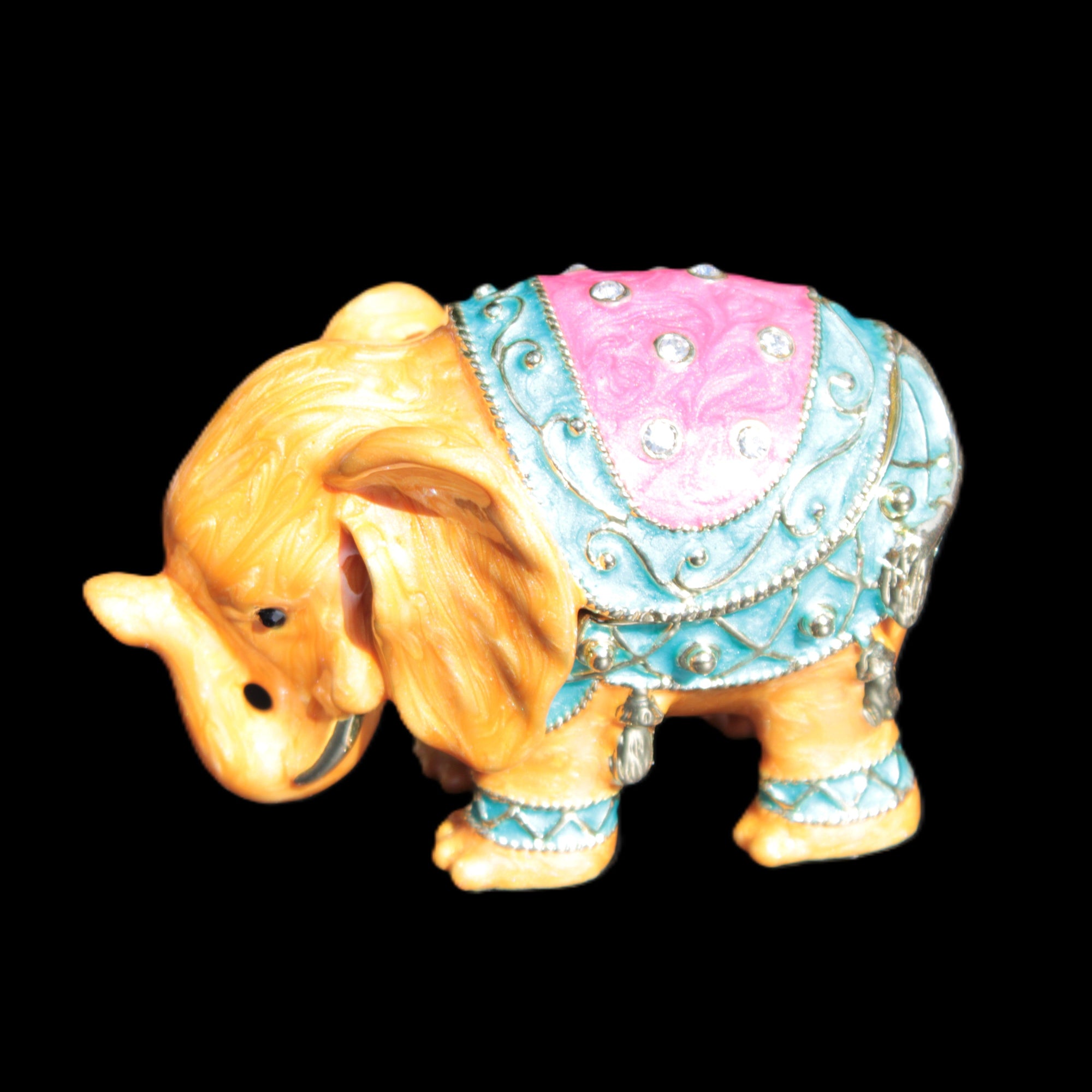 Elephant trinket box by Keren Kopal 16*14*26mm Rocks and Things Store