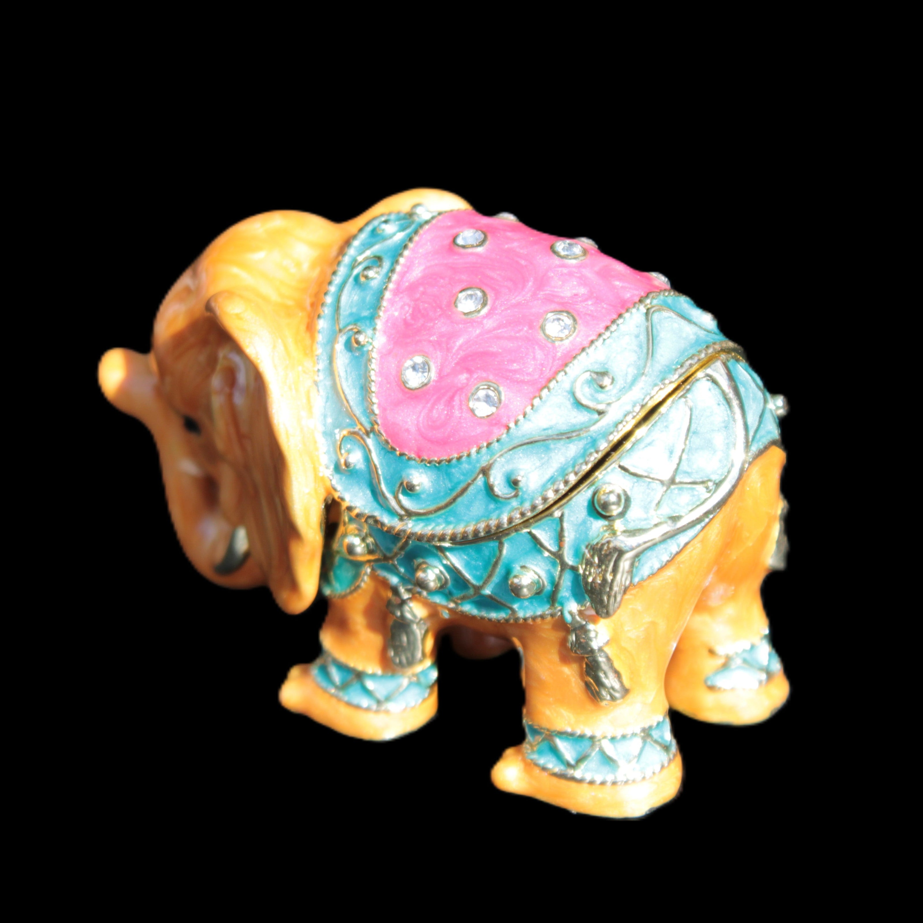Elephant trinket box by Keren Kopal 16*14*26mm Rocks and Things Store