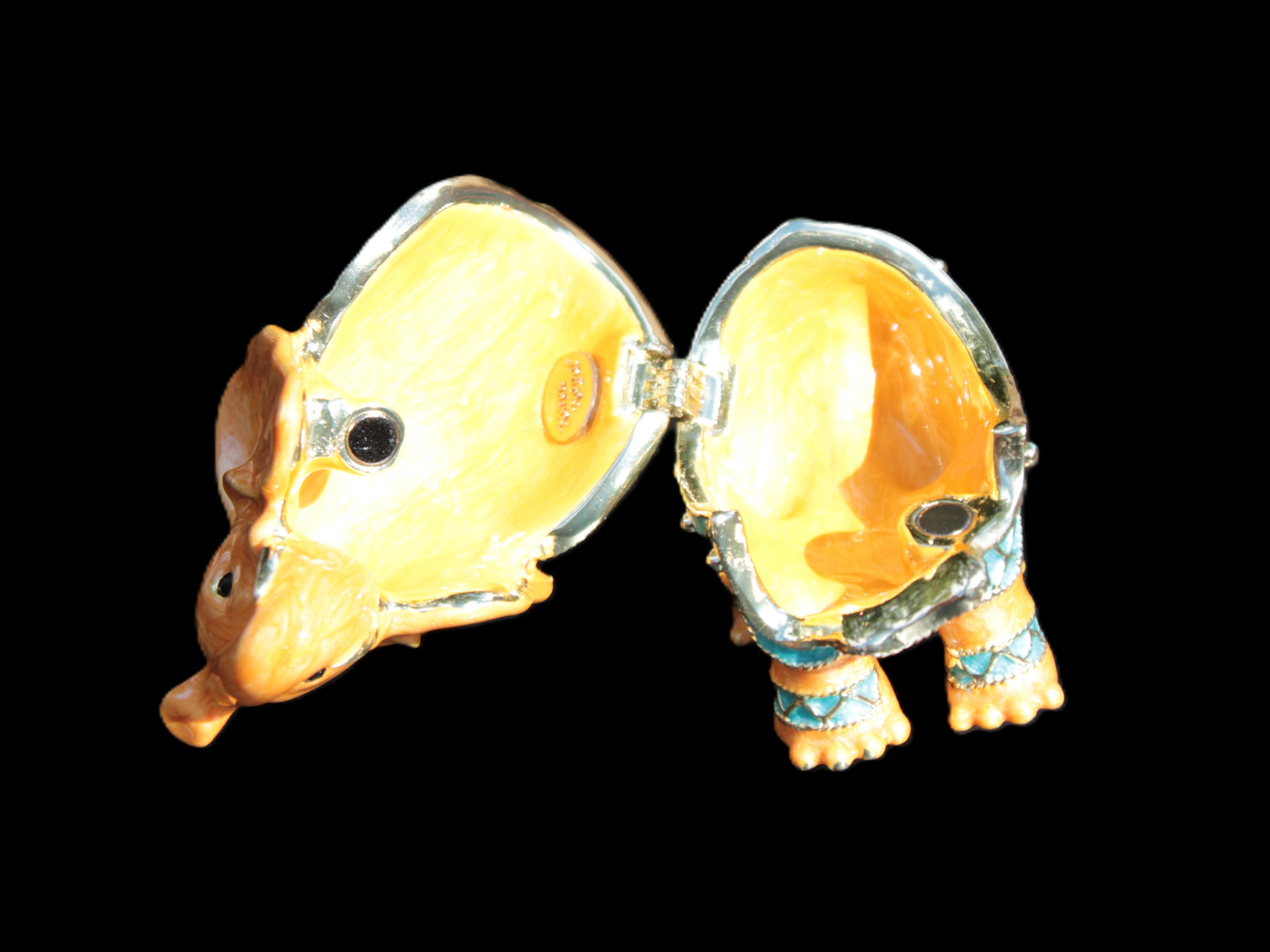 Elephant trinket box by Keren Kopal 16*14*26mm Rocks and Things Store