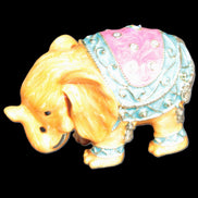 Elephant trinket box by Keren Kopal 16*14*26mm Rocks and Things Store