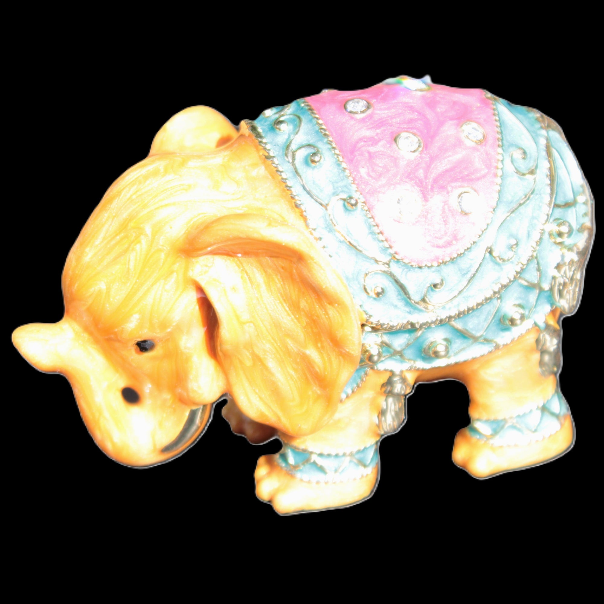 Elephant trinket box by Keren Kopal 16*14*26mm Rocks and Things Store