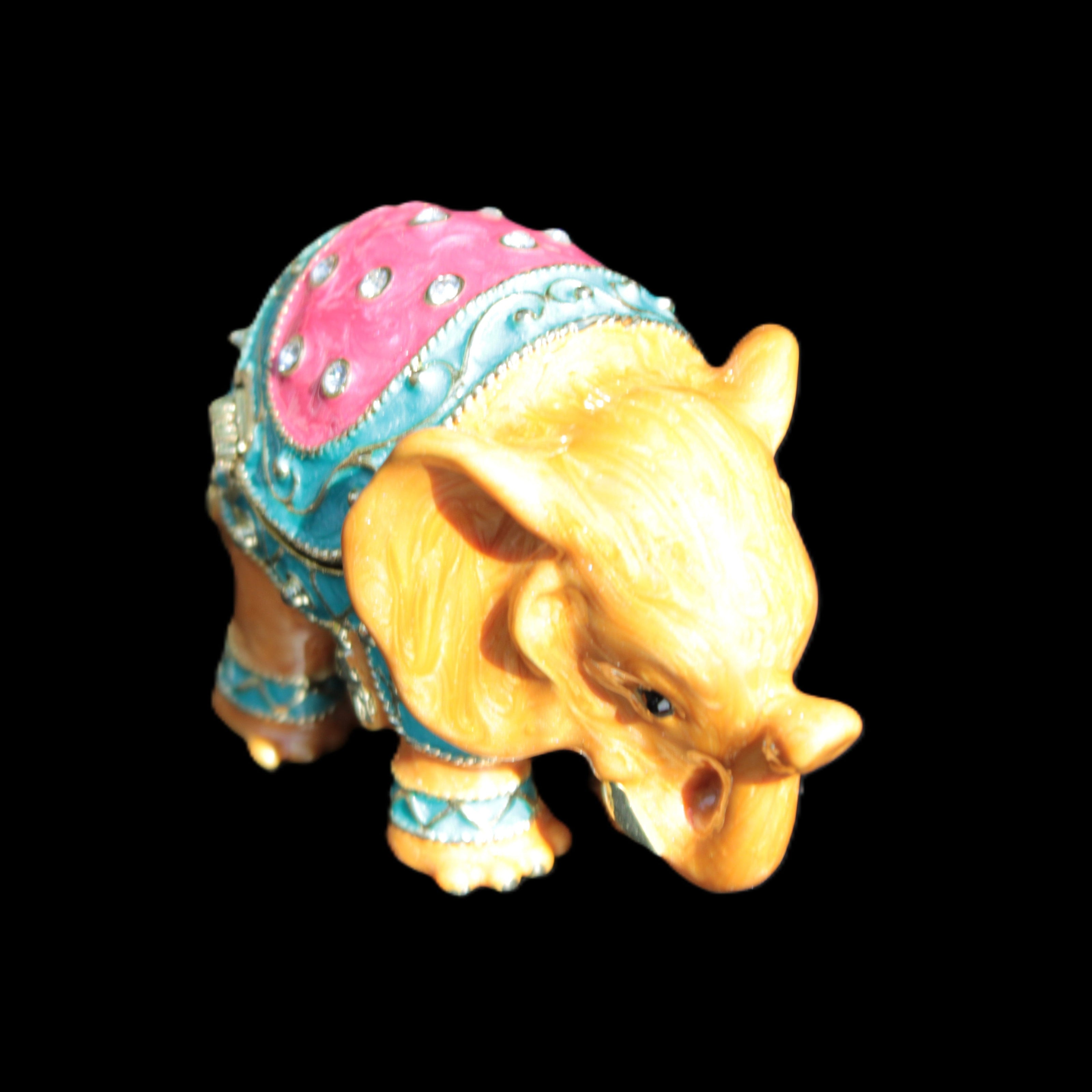 Elephant trinket box by Keren Kopal 16*14*26mm Rocks and Things Store
