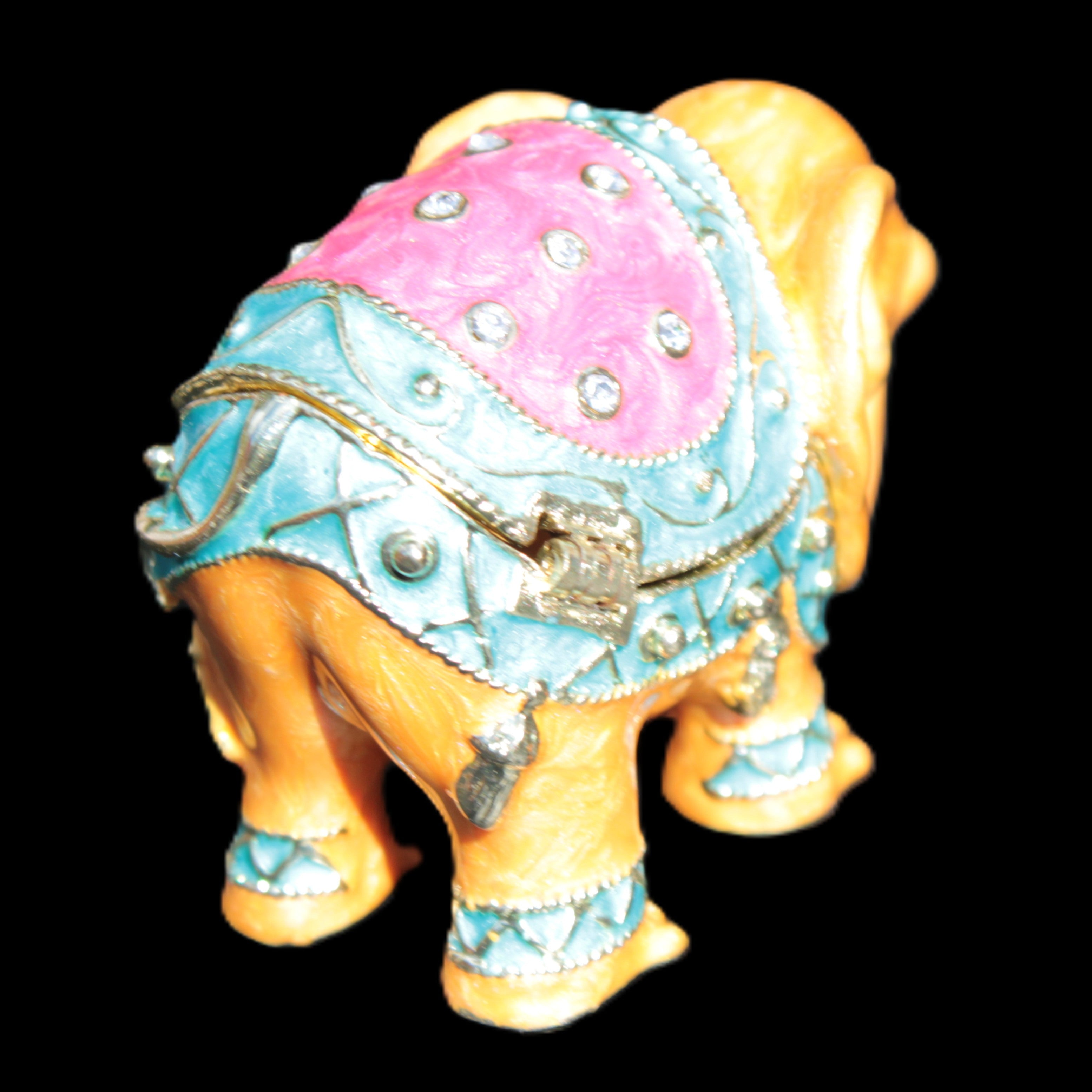 Elephant trinket box by Keren Kopal 16*14*26mm Rocks and Things Store