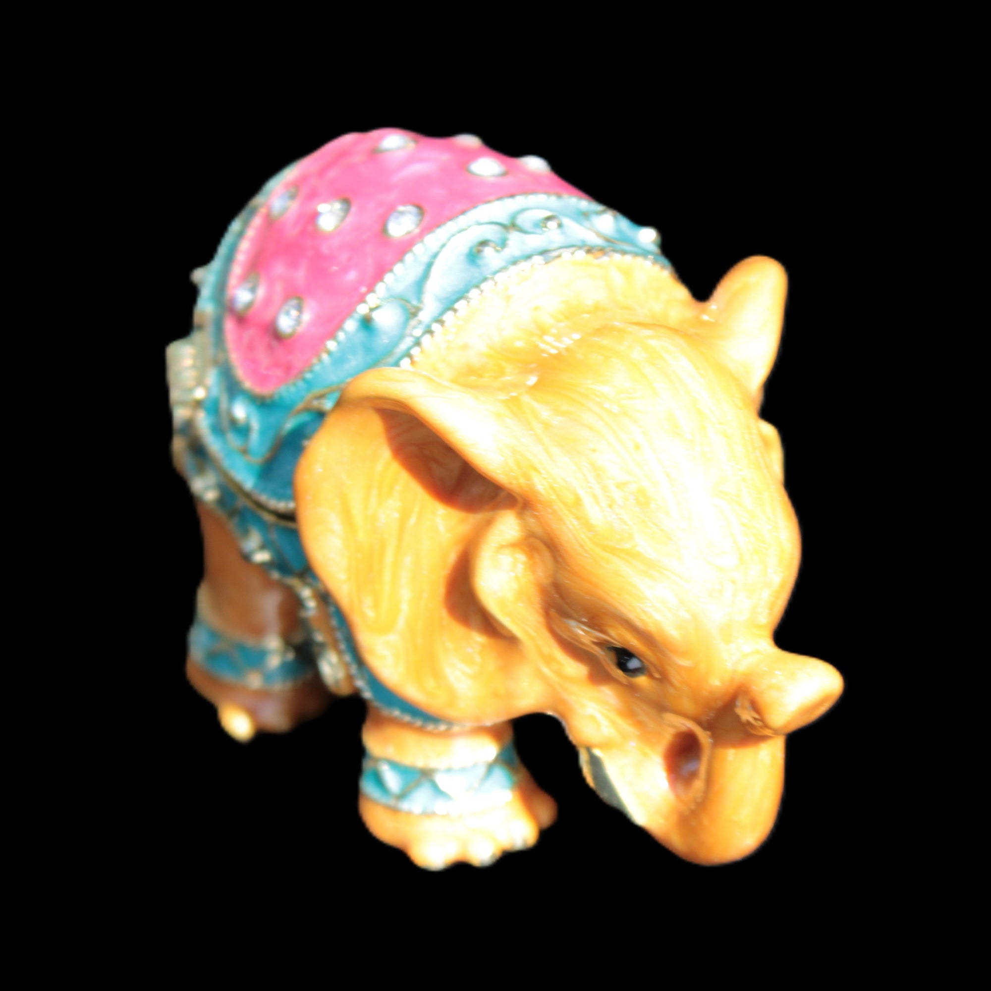 Elephant trinket box by Keren Kopal 16*14*26mm Rocks and Things Store